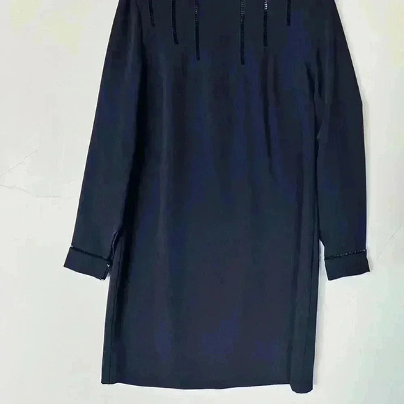 Reiss Christina Round Neck Tie-Back Shift Dress - Picture 2 of 5